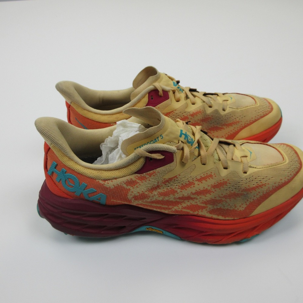 Hoka One One Speedgoat 5 Shoes Womens Size 11 Multicolor Trail Sneakers 1123158